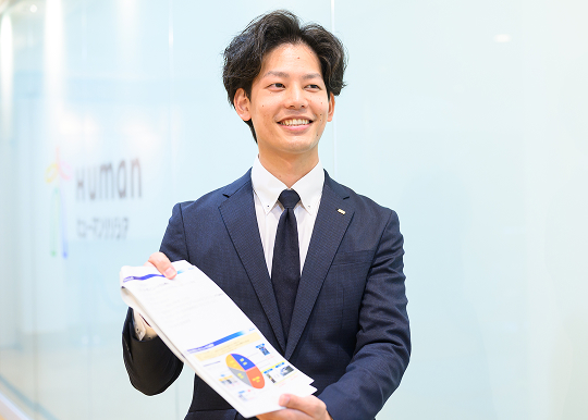 総合人材コンサルティング営業職の社員