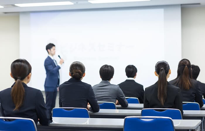 新入社員研修のイメージ